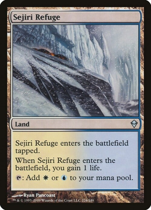 Sejiri Refuge Card Front