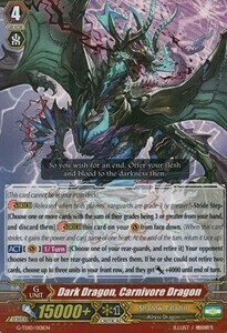 Dark Dragon, Carnivore Dragon [G Format] Card Front