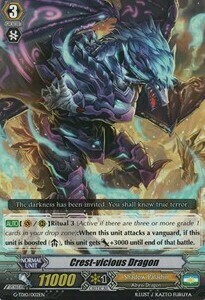 Crest-vicious Dragon Card Front