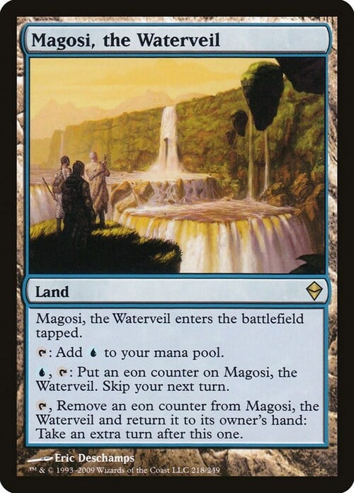 Magosi, the Waterveil Card Front