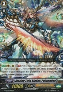 Blazing Twin Blades, Palamedes [G Format] Card Front