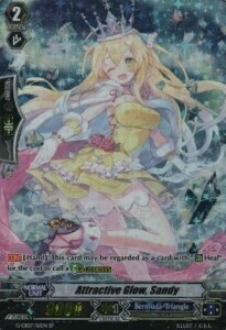 Attractive Glow, Sandy [G Format] Card Front