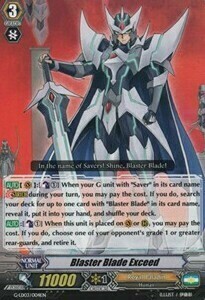 Blaster Blade Exceed [G Format] Card Front
