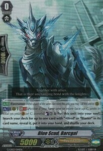 Blue Scud, Barcgal [G Format] Card Front