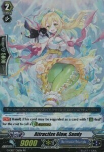 Attractive Glow, Sandy [G Format] Card Front