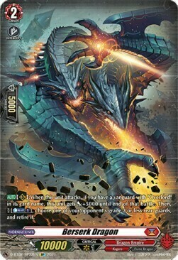 Berserk Dragon Card Front