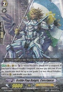 Battle Flag Knight, Constance Card Front