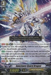 Drago Guardia del Santuario Card Front