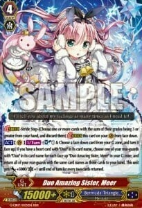 Duo Amazing Sister, Meer [G Format] Card Front