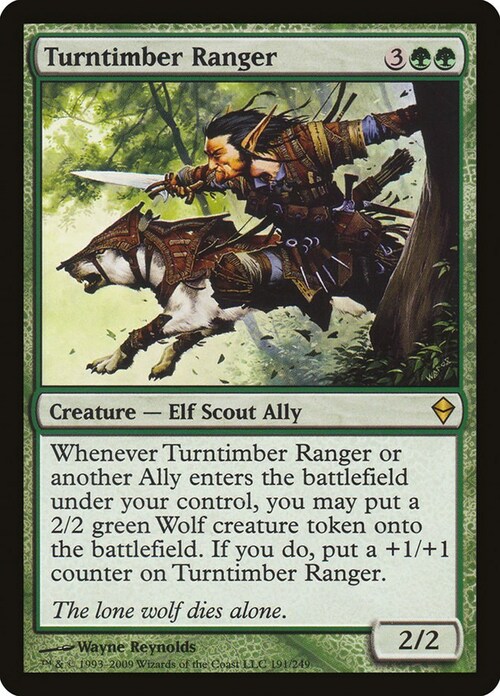 Turntimber Ranger Card Front