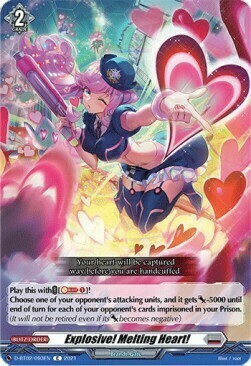 Explosive! Melting Heart! [D Format] Card Front