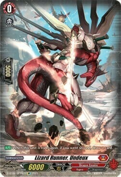 Lizard Runner, Undeux Card Front