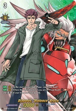 Diabolos, "Violence" Bruce Card Front