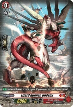 Lizard Runner, Undeux Card Front