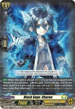 Black Sage, Charon [D Format] Frente