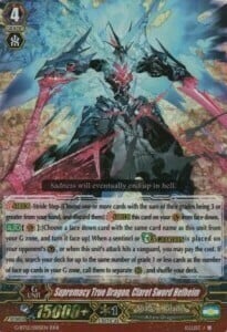 Supremacy True Dragon, Claret Sword Helheim Card Front