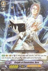 Knight of Conviction, Bors [G Format] Card Front
