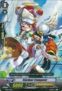 Stardust Trumpeter Card Front