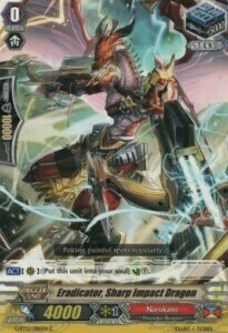 Eradicator, Sharp Impact Dragon Card Front