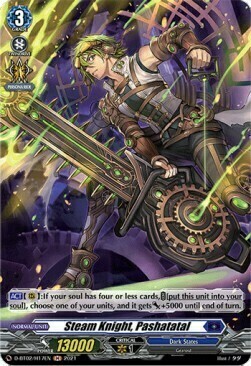 Steam Knight, Pashatatal Card Front