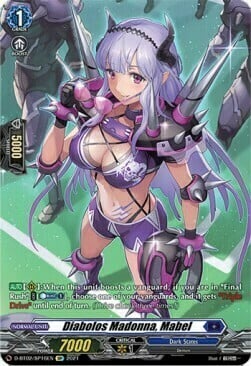 Diabolos Madonna, Mabel Card Front