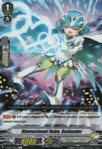 Dimensional Robo, Dailander [V Format] Card Front