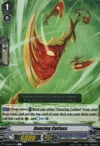 Dancing Cutlass Card Front