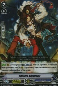 Captain Nightmist [V Format] Card Front