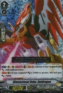 Dimensional Robo, Daidragon [V Format] Card Front