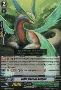 Little Benefit Dragon [G Format] Card Front
