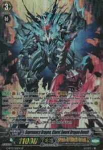 Supremacy Dragon, Claret Sword Dragon Revolt Card Front
