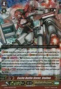 Excite Battle Sister, Stollen [G Format] Card Front