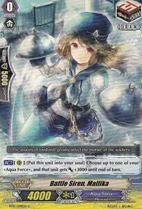 Battle Siren, Mallika Card Front