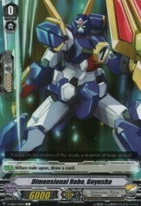 Dimensional Robo, Goyusha [V Format] Card Front