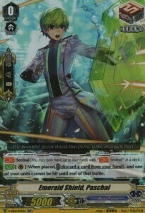 Emerald Shield, Paschal [V Format] Card Front