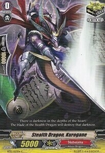 Stealth Dragon, Kurogane Card Front