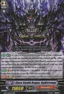 Shura Stealth Dragon, Kujikiricongo [G Format] Card Front