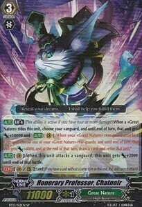 Honorary Professor, Chatnoir [G Format] Card Front
