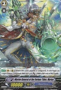 Marine General of the Furious Tides, Myrtus Card Front
