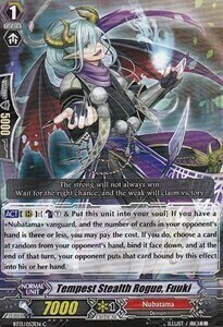 Tempest Stealth Rogue, Fuuki Card Front
