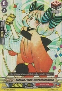 Stealth Fiend, Warashibehime [G Format] Card Front