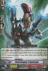 Cold Dragon, Freezernyx Card Front