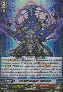Stealth Dragon, Shiranui Card Front