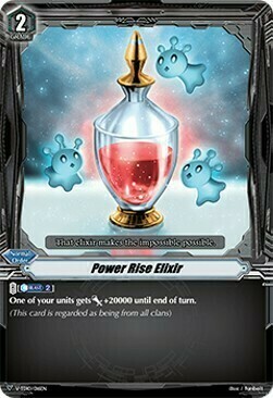 Power Rise Elixir [V Format] Card Front