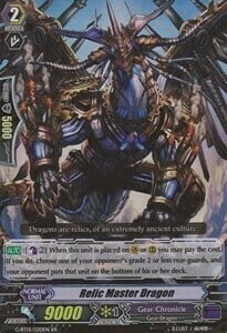 Drago Maestro dei Cimeli Card Front