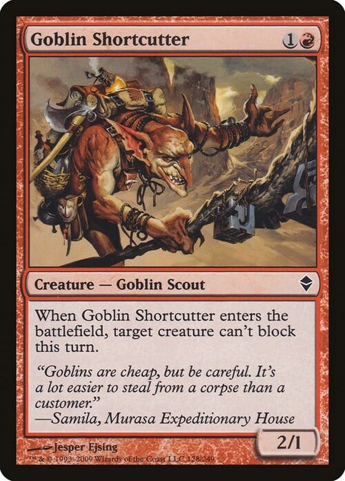 Goblin Shortcutter Card Front