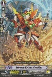 Kendhol, Combattente Extreme Card Front
