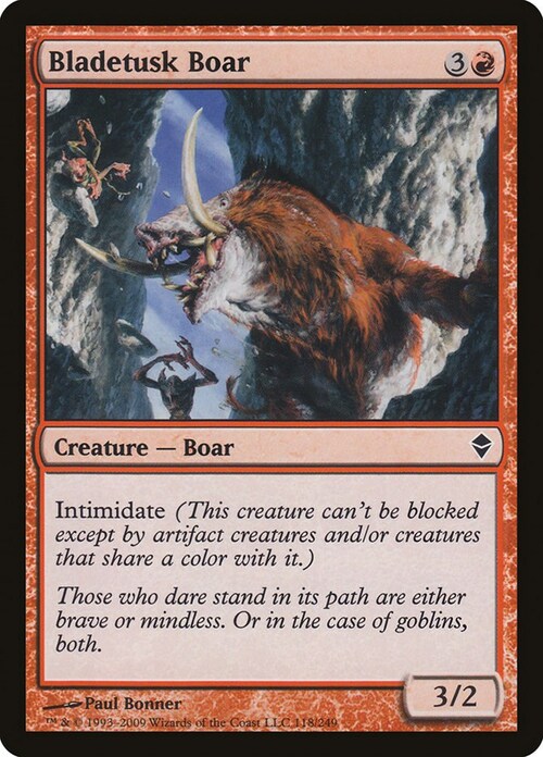 Bladetusk Boar Card Front