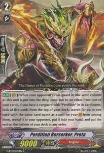 Preta, Berserker della Perdizione Card Front