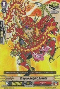 Rashid, Cavaliere Drago Card Front